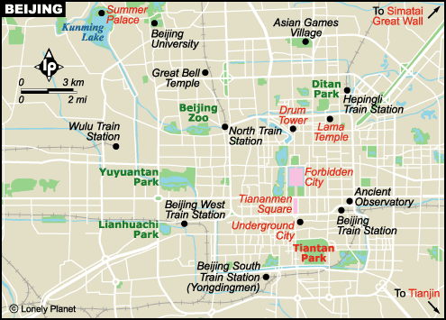 Beijing Main Tourist Sights