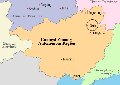 Guilin in Guangxi