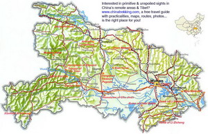Hubei Travel Map