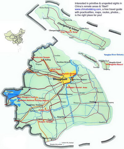 Shanghai Travel Map
