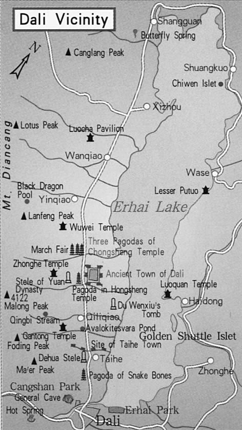 Dali Vicinity Map
