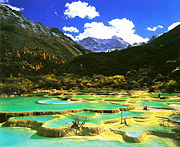 Huanglong valley,Sichuan
