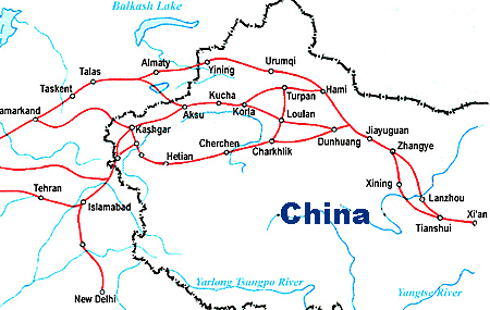 Silk Road in China