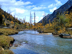 Moon Bend, Bipenggou,Miyaluo,Sichuan